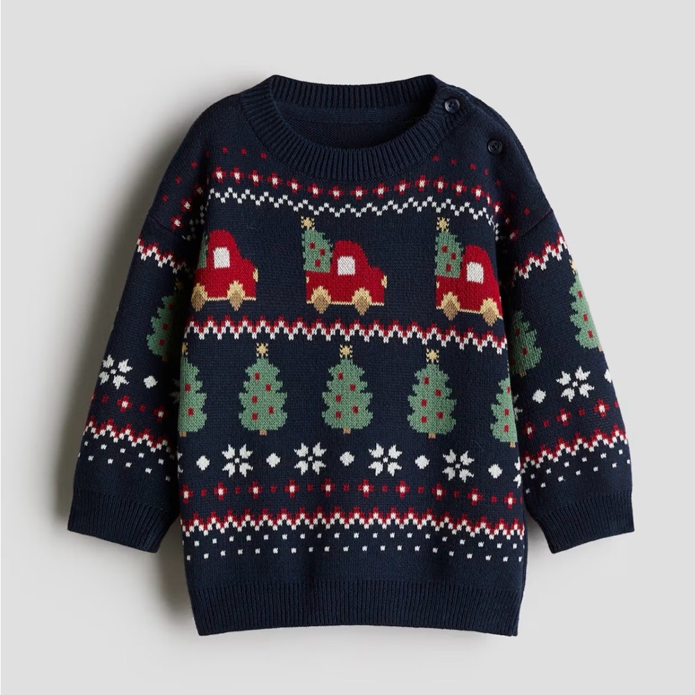 H&M Jacquard Knit Sweater